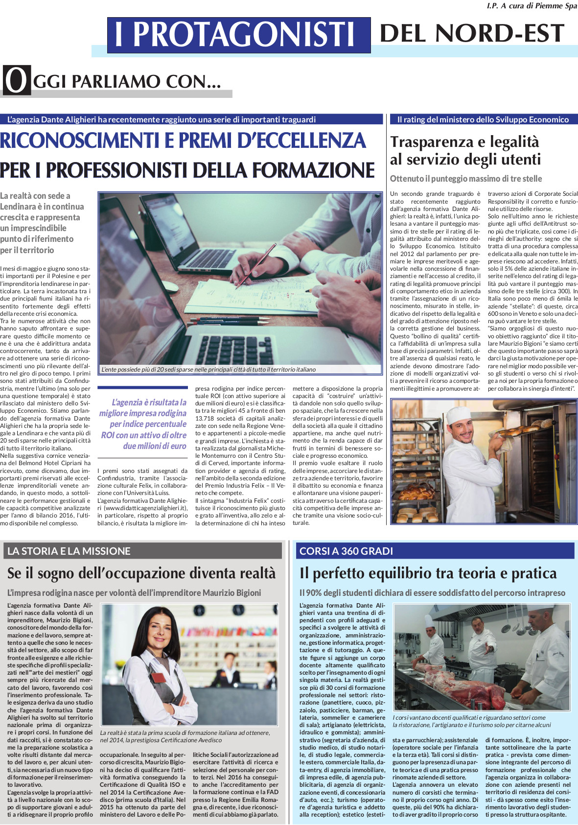 articolo gazzettino didattica alighieri